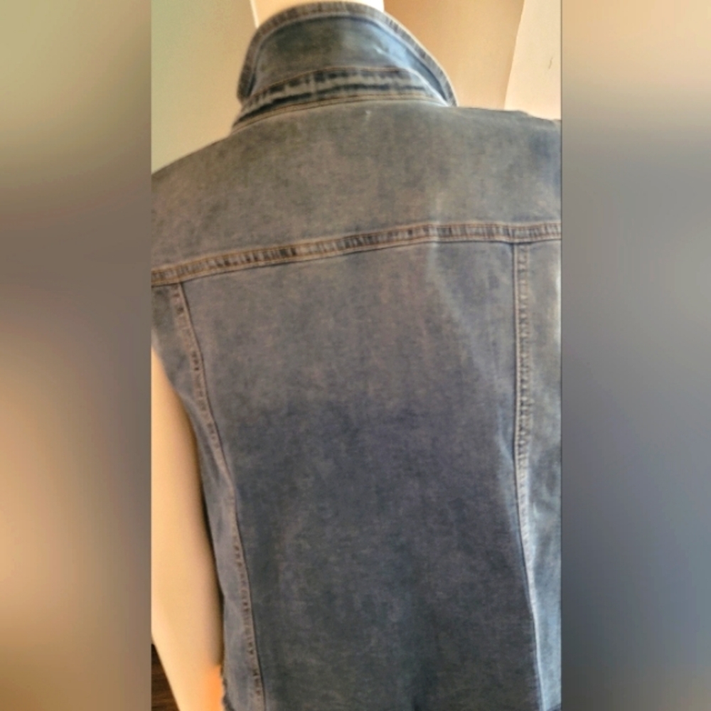 💥 DENIM  VEST !  💥 - Picture 6 of 12